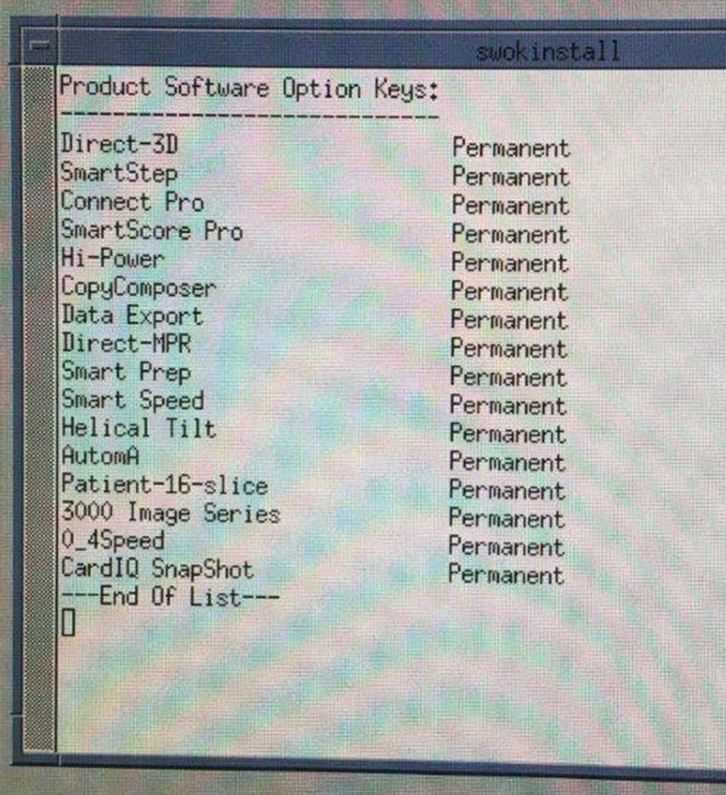 2006 GE LightSpeed Pro 16 CT Sim