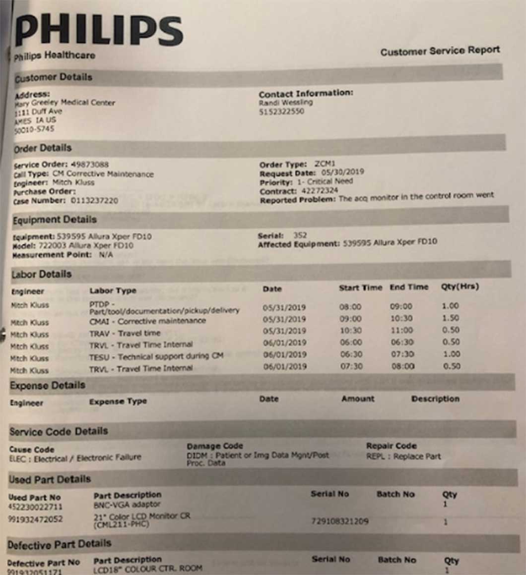 2006 Philips Cardiac/Vascular Lab Allura Xper FD-10